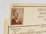 1929 Educational Series Piano Sheet Music “My New Bicycle” John M. Williams
