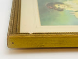 Vintage Henry Raeburn’s Boy and Rabbit Framed Print