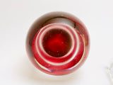 Vintage Cranberry Art Glass Perfume Scent Bottle