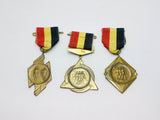 3 1960’s AVD Deurne Bronze Metals