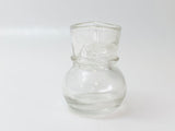 Antique Clear Glass Eye Wash Reservoir Cup