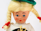Vintage W. Germany Windup Dancing Doll with Key and Box