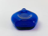 Vintage Cobalt Glass Bourjois Bottle