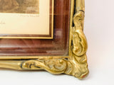 Vintage Charlotte, Sidney Bell, Wood and Plaster Framed Print