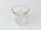 Antique Clear Glass Eye Wash Reservoir Cup