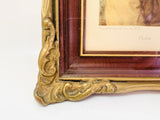 Vintage Charlotte, Sidney Bell, Wood and Plaster Framed Print