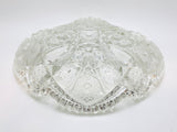 1904 McKee Pres Cut Toltec Crystal Cut Shell Shaped Dish