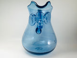 Vintage Blown Glass Elephant Head Pitcher