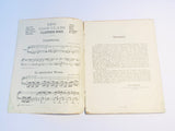 1903 J. Pischna Bosworth Edition, Piano Sheet Music in German and English