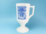 Vintage Alpine Village Inn Las Vegas Milkglass Coffee Mug