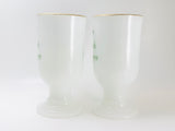 Vintage Irish Coffee Milk Glass Mugs