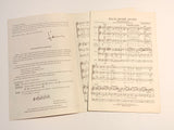 1974 John Denver Back Home Again Sheet Music