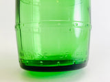 1973 Mickeys Malt Liquor green Glass Barrel Bottle, Anchor Hocking