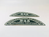 Canadian Air Cadets Kelowna Ogopogo Shoulder Patches