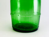 1973 Mickeys Malt Liquor green Glass Barrel Bottle, Anchor Hocking