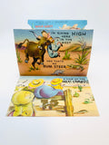 1940-50’s Wild West Fold Out Postcard Sanborn Souvenir Co