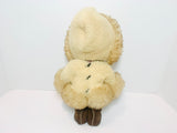 Vintage Vinyl Eskimo Doll with Real Fur Coat