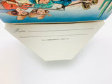 1940-50’s Wild West Fold Out Postcard Sanborn Souvenir Co