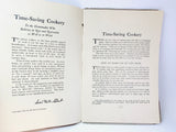 1925 Time Saving Cookery, Recipes Prepared in McCall’s Laboratory Kitchen