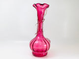 Vintage Cranberry Glass Vase