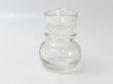 Antique Clear Glass Eye Wash Reservoir Cup