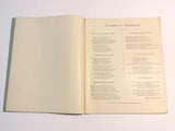 1904 A Lover in Damascus Piano Sheet Music Book