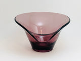 Vintage Viking Purple Glass Bowl with Pour Spout