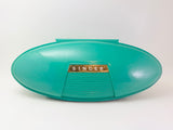 1960 Singer Buttonholer In Original Mint Green Case