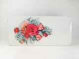 Vintage Rose Biscuit Tin
