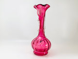 Vintage Cranberry Glass Vase