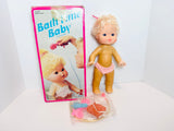 1981 Bath Time Baby Kenner Doll Open Box