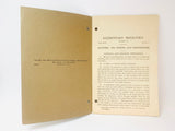 1930 Elementary Mechanics for Home Study part 1 to 4