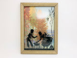 1940’s Curved Glass Silhouette