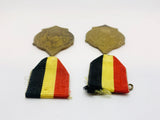 2 1960’s Avondvierdaagse Deurne Bronze Metals