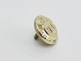 Vintage Royal Canadian Engineers Silver Button