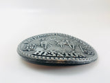 1989 National Finals Rodeo Hesston Belt Buckle