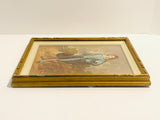 Framed Blue Boy Print