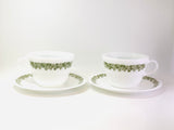 Vintage Corelle Spring Blossom, Crazy Daisy Dishes