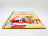 1974 ABC is for Christmas, A Little Golden Book