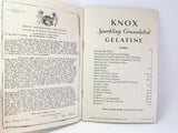 1931 Knox Gelatine Dainty Desserts Candies Salads Cookbook