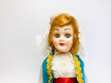 Vintage Czechoslovakia Sleepy Eye costume Doll