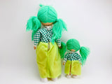 1970’s Eugene Style Dolls, Mother and Daughter, vintage dolls