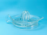 Vintage Clear Glass Juicer Reamer