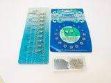 Vintage Lot of Snaps, Hooks and Eyes, partial cards.