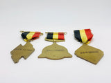 3 1960’s AVD Deurne Bronze Metals