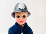 Vintage British Policeman Sleepy Eye Souvenir Doll