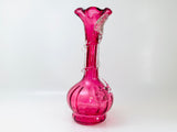 Vintage Cranberry Glass Vase