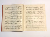 1913 Four Indian Love Lyrics Piano Sheet Music Book