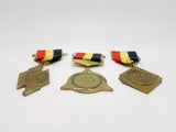 3 1960’s AVD Deurne Bronze Metals