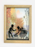 1940’s Curved Glass Silhouette